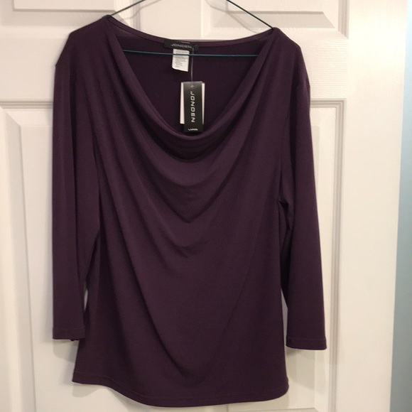 Jonden Tops - Jonden purple dressy shirt size large.